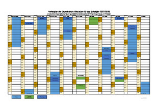 Ferienplan 2027/2028